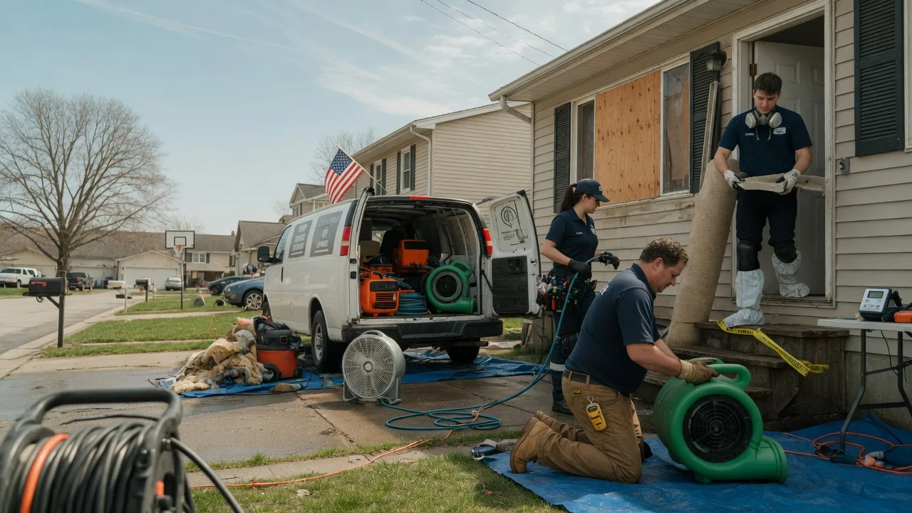 Water Damage Restoration in East Leroy, MI near me
